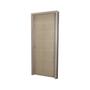 Imagem de Kit Porta de Madeira Decorada 215x94cm com Batente de MDF Ultra 16cm Neblina MGM