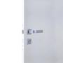 Imagem de Kit Porta de Madeira Lisa Primer 210x92cm Batente 20cm Uniportas Branco