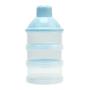 Imagem de Kit porta leite em pó suplementos condimentos empilhavel jogo 3 potes com tampa bebe academia whey