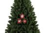 Imagem de Kit Porta Retrato Gliter Vermelho Para Árvore Natal 10cm 3 Peças - Magizi