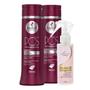 Imagem de Kit Pós Progressiva Shampoo + Cond 300ml + Finalizador Obrigatório Lourre 120ml