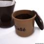 Imagem de Kit Pote Café 2 Litros Com Porta Filtro e Café em Pó Marrom