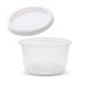 Imagem de Kit Pote Plástico com Tampa 100 Ml Transparente