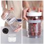 Imagem de Kit Pote retrátil 1050 ML Compacto com Pote Porta Condimento com Mufltidosador
