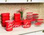 Imagem de  kit potes 21 pote plastico hermeticos cozinha bpa free