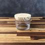 Imagem de Kit potes vidro transparente patê tampa 120ml - 5 unidades