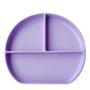 Imagem de Kit Pratinho E Bowl Em Silicone Com Ventosa - Letoy - Roxo