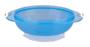 Imagem de Kit Prato Bowl C/ Ventosa E Talheres Azul - Baby Go