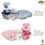 Imagem de Kit Prato Caneca Copo com Alça Trio 3 Potes Conect com Tampa