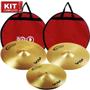 Imagem de Kit Pratos Orion Twister TWR90 Set 14/16/20 Com Bag 