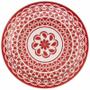 Imagem de Kit Pratos Rasos e Fundos Floreal Renda 4 Peças Oxford Cerâmica