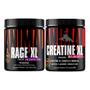 Imagem de Kit Pré Treino Animal Rage XL 221g + Creatina Animal XL 225g - Universal Nutrition