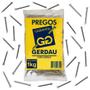 Imagem de Kit Prego Com Cabeça 18x27 Polido 4kg - Gerdau