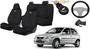 Imagem de Kit Premium Capas de Tecido Corsa 1995+2010 + Capa Volante + Chaveiro GM