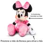 Imagem de Kit Premium da Minnie Rosa 45cm c/ Som Copo e Caneca Multikids