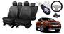 Imagem de Kit Premium Elegante: Capas de Couro para Bancos Peugeot 3008 2011-2024 + Capa de Volante + Chaveiro