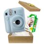 Imagem de Kit Presente Câmera Instantânea Instax Mini 12 Com 20 Fotos Azul