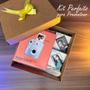 Imagem de Kit Presente Câmera Instax Mini 12 Com Filme Preto + Filme Sky blue