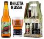 Imagem de Kit Presente Cerveja Roleta Russa Ipa 355Ml + Copo 320Ml