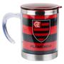 Imagem de Kit Presente Flamengo Caneca Térmica Inox Garrafa Chaveiros