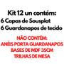 Imagem de Kit presentinho natal jogo americano sousplat  com 12 pçs