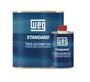 Imagem de Kit Primer PU Cinza 800ml ST 2081 + Endurecedor 100ml ST 5581 - HS WEG