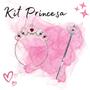 Imagem de Kit Princesa Com Tiara Coroa + Varinha Dia Das Crianças Mimo