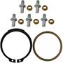 Imagem de Kit Prisioneiro Coroa Com Porca, Arruela, Trava Xr 200/ Nx 150/ Nx 200