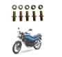 Imagem de Kit Prisioneiro Coroa Honda Cbx 150 Aero Com Porca