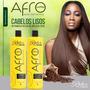 Imagem de Kit Progressiva E Botox Pra Cabelo Afro Profissional Rofer 500 ml
