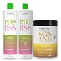 Imagem de Kit Progressiva Gloss Redutor Proliss 1l + SOS Antiemborrachamento 1Kg