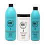 Imagem de Kit Progressiva Master - Shampoo, Tratamento e Máscara (1L)