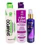 Imagem de Kit Progressiva + Que Liso Organica 300ml+ Fluido Matizante 200ml