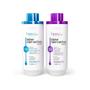Imagem de Kit Progressiva Semi Definitiva Zero 2x 1 Litro Forever Liss