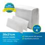 Imagem de kit Promo Papel Toalha Interfolha 100% Celulose 4pct