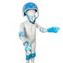 Imagem de Kit Proteção Infantil Original Disney - Zippy Toys - Capacete Joelheira Cotoveleira Para Esportes Bicicleta Patins Skate
