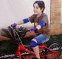Imagem de Kit Proteção Infantil Para Crianças Cotoveleira Joelheira Luvas Patins Skate Bicicleta
