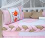 Imagem de Kit Protetor de Berço Americano 11 Peças com Saia de Berço Completo Para Bebe Menino e Menina