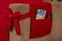 Imagem de Kit Protetor De Sofá 2 E 3 Lugares Vermelho Com Detalhe Laço