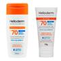 Imagem de Kit Protetor Solar Corporal Helioderm 3 em 1 FPS 70 200ml e Protetor Solar Facial Oil Free 3 em 1 FPS 70 Sem Cor 50g