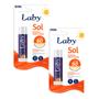 Imagem de Kit Protetor Solar Labial Laby FPS 50 Stick Sem Sabor com 4,5g