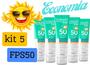 Imagem de Kit Protetor solar Sunless 120g cada Total (5 itens) Dermatologicamente testado Mais vendido
