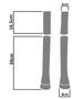 Imagem de Kit Protetores Suspensão Amx Neoprene Crf 230 Ttr 230 Race Tech
