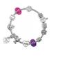 Imagem de Kit Pulseira com pingentes My Style Life Charms Multikids Br468