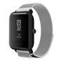 Imagem de Kit Pulseira Compatível com Amazfit Bip De Metal / Aço - Magnética + Case