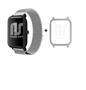 Imagem de Kit Pulseira Compatível com Amazfit Bip De Metal / Aço - Magnética + Case
