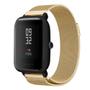 Imagem de Kit Pulseira Compatível com Amazfit Bip De Metal / Aço - Magnética + Case