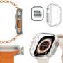 Imagem de Kit Pulseiras Smartwatch Ultra W69 Plus 49mm Pelicula Case Silicone