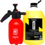 Imagem de Kit Pulverizador Manual Gerador de Espuma Sigma SGT Shampoo Lava Autos Detergente Automotivo