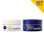 Imagem de Kit Q10 Plus C - Creme Facial Antissinais Dia NIVEA Q10 Plus C FPS15 50ml + NIVEA Creme Facial Antissinais Noite Q10 Plus C 50ml